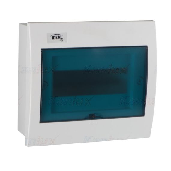 Quadro elettrico di distribuzione da incasso KDB 8 moduli Kanlux Quadro elettrico di distribuzione da incasso KDB 8 moduli Kanlux